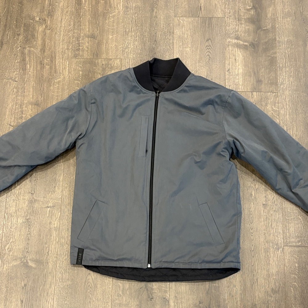 Bylt Men's Gray Bomber Jacket